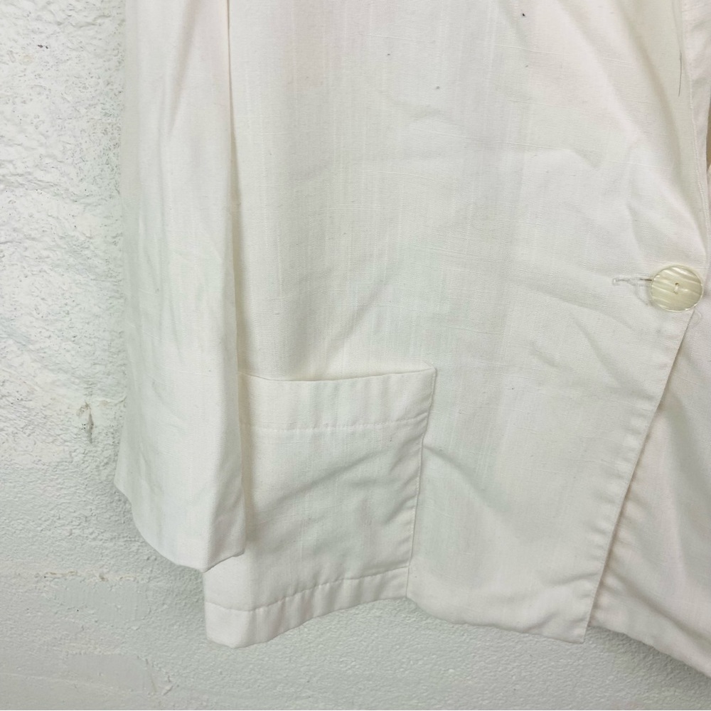 Sag Harbor Classic White lightweight Blazer size 16 - Picture 5 of 11